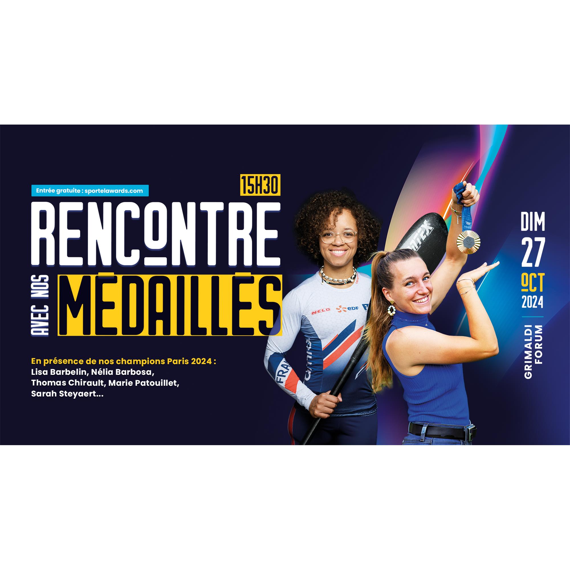 Rencontre avec nos médaillés de Paris 2024 !